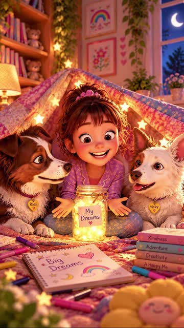 Scene from Luna’s Little World episode 4
